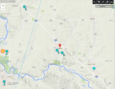 Interactive Map of Urbana, IA